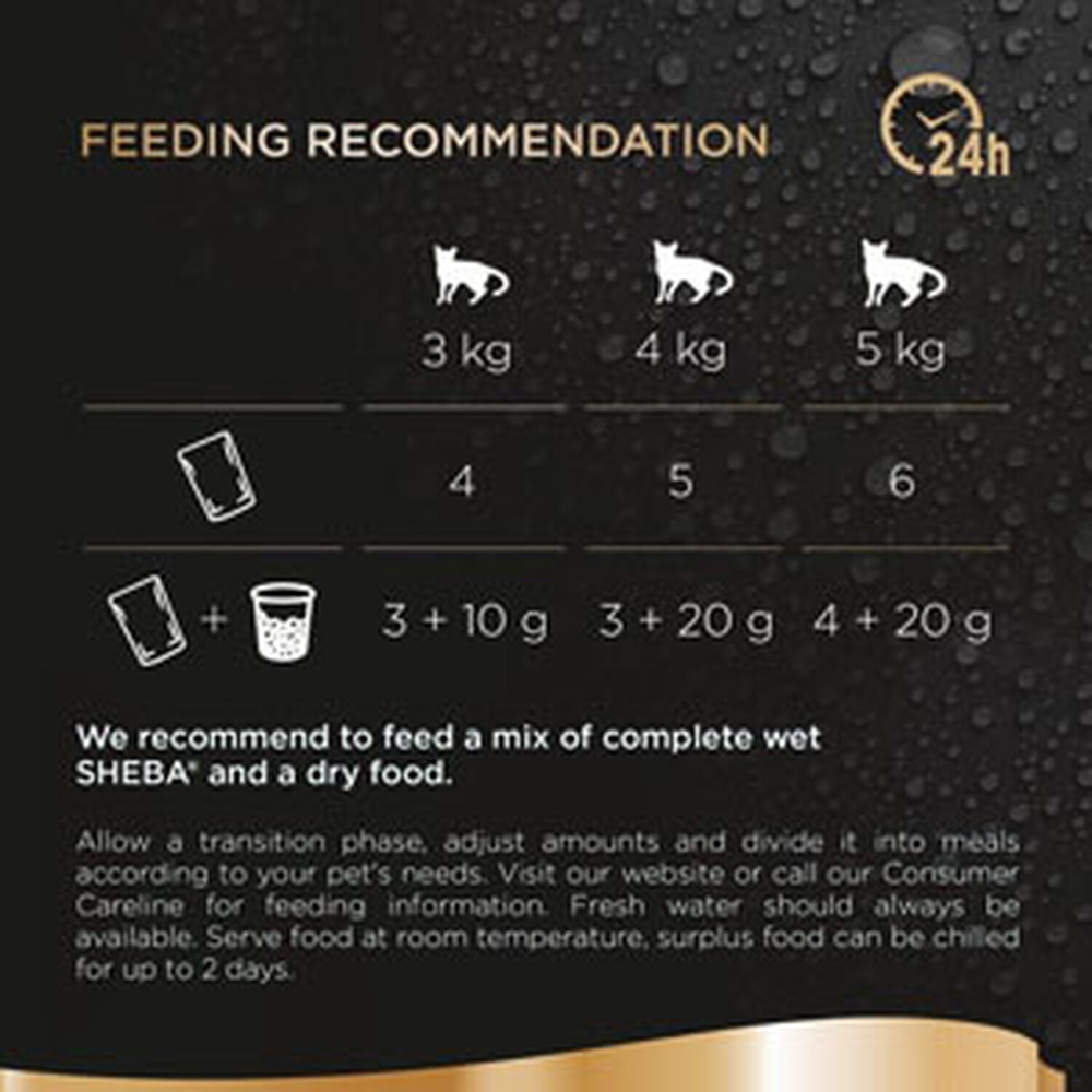 Sheba Fresh and Fine in Gravy Adult Cat Wet Food Pouch 50g 6 Pack Image 6