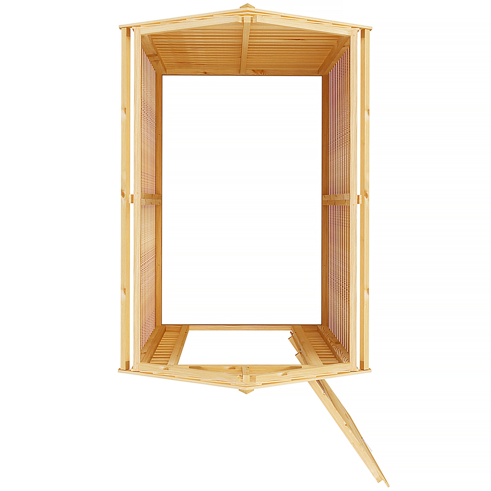 Shire Super Value 6 x 4ft Overlap Apex Garden Shed Image 4