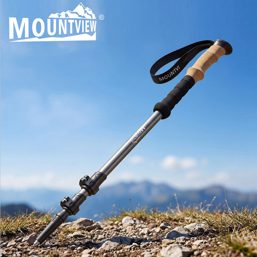 Mountview 2 Piece Aluminium Lightweight Trekking Pole Image 3
