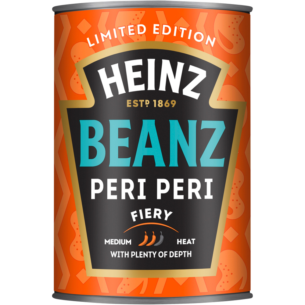 Heinz Beanz Peri Peri 390g Image