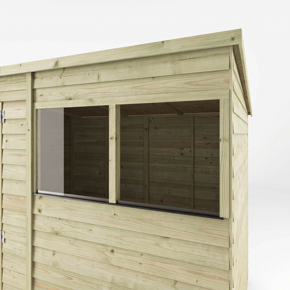 Mercia 10 x 6ft Overlap Pent Shed Image 7