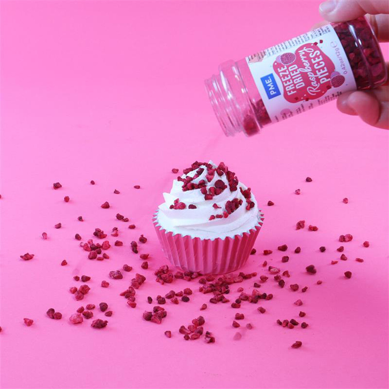 PME Freeze Dried Raspberry Pieces Image 2