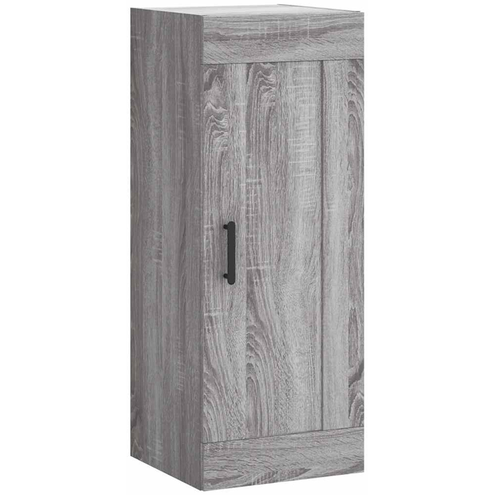 vidaXL Single Door 3 Shelf Grey Sonoma Highboard Image 8