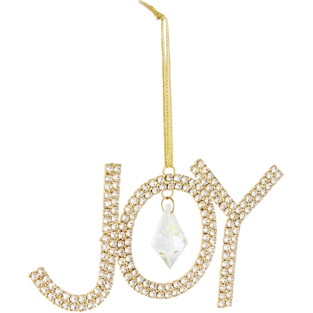 Crystal Joy Decoration Gold Image 1