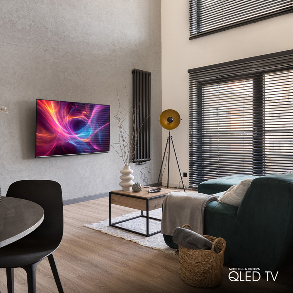 Mitchell & Brown 65 inch Ultra HD QLED TiVo Smart TV with Central Swivel Stand and Freely Image 2