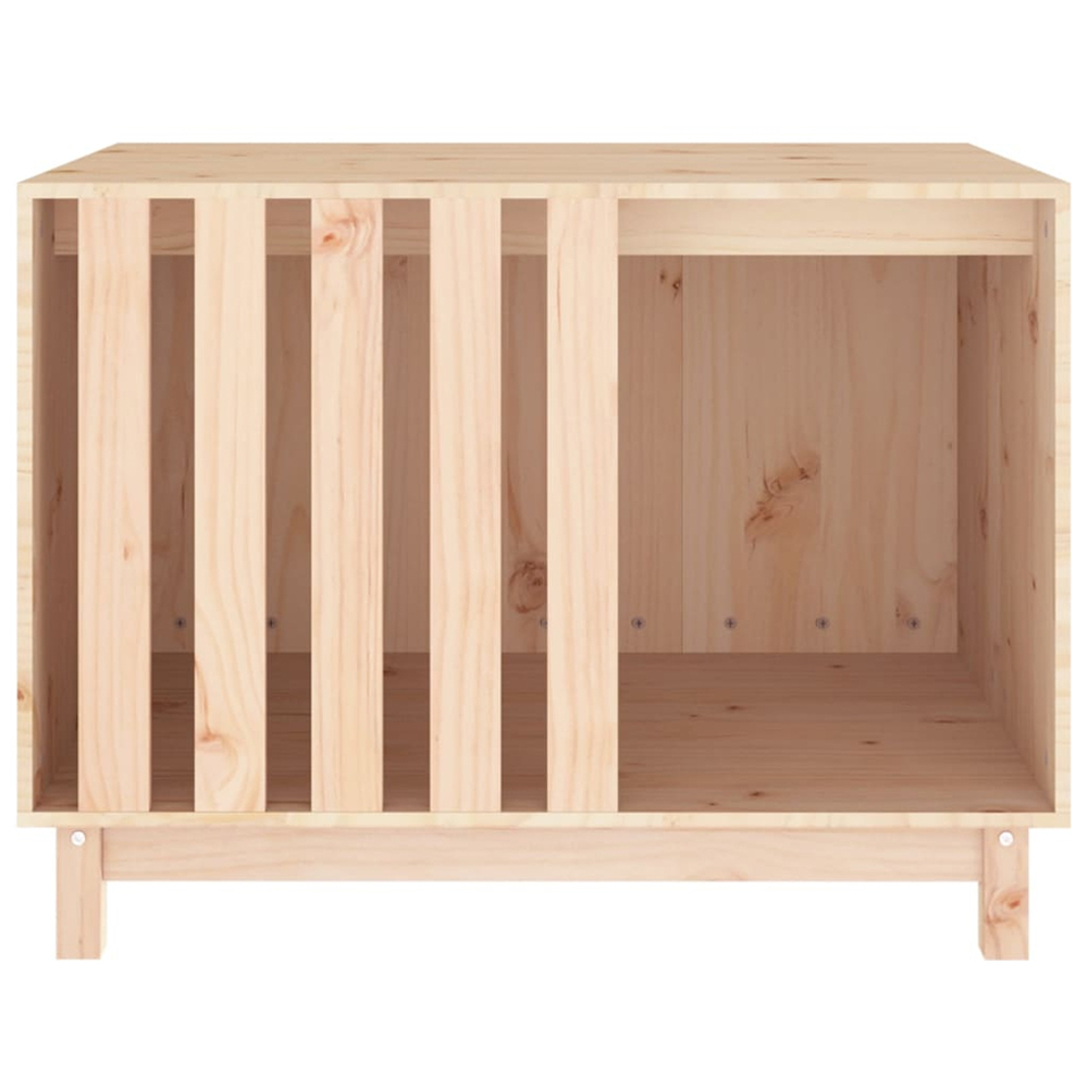 vidaXL Brown Solid Pine Wood Dog House 90 x 60 x 67cm Image 5