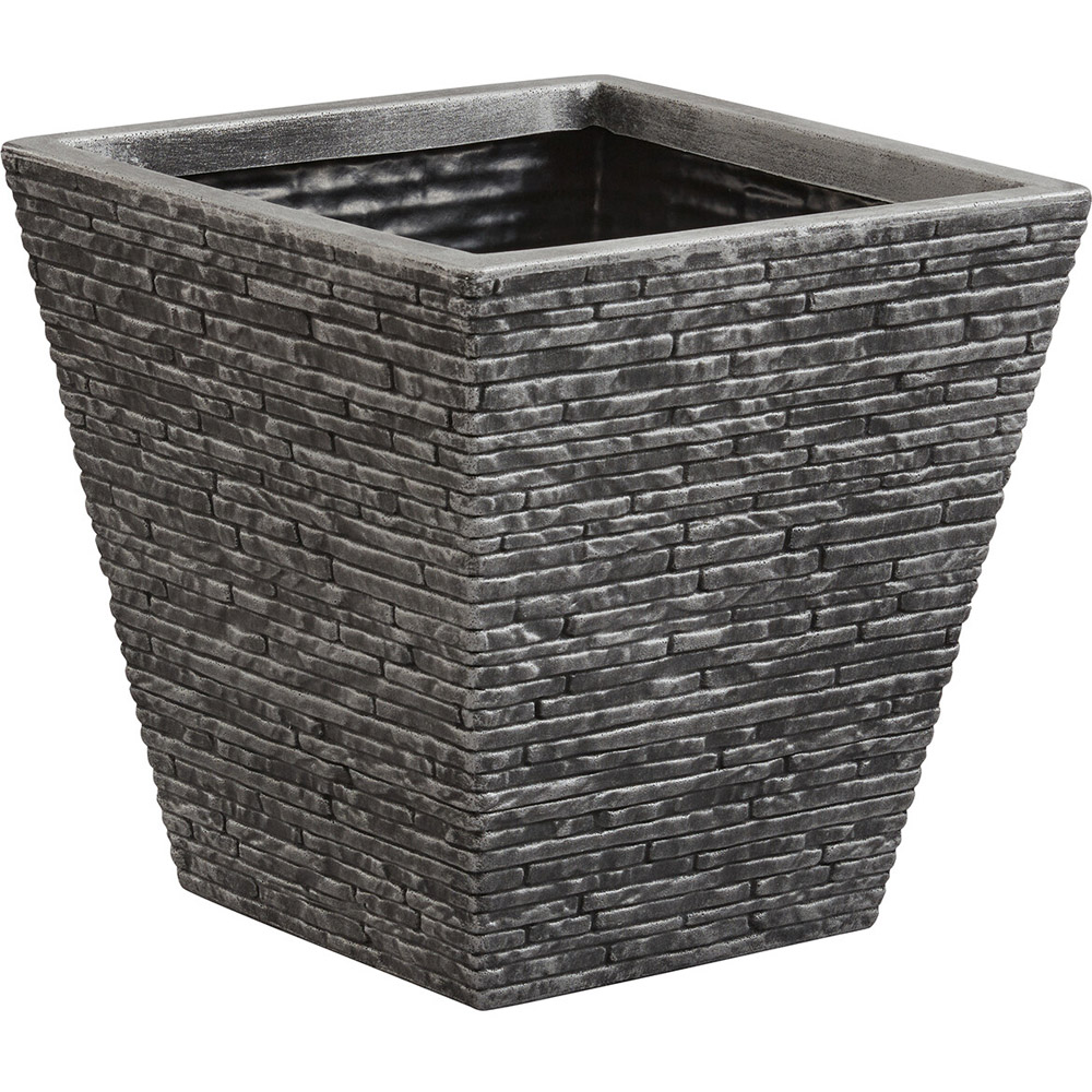 Strata Tapered Small Slate Effect Planter Image