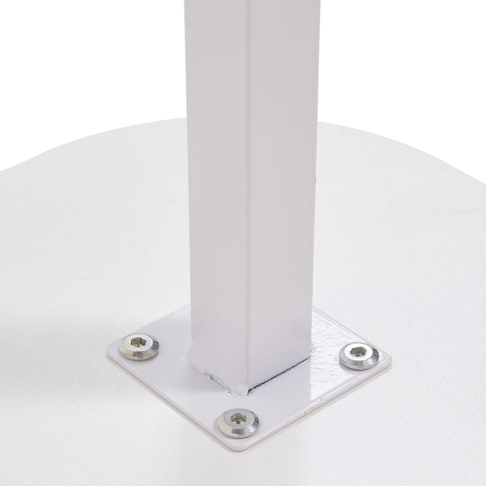 Living and Home White Adjustable C-Shaped Laptop Stand Table 45 x 28cm Image 8
