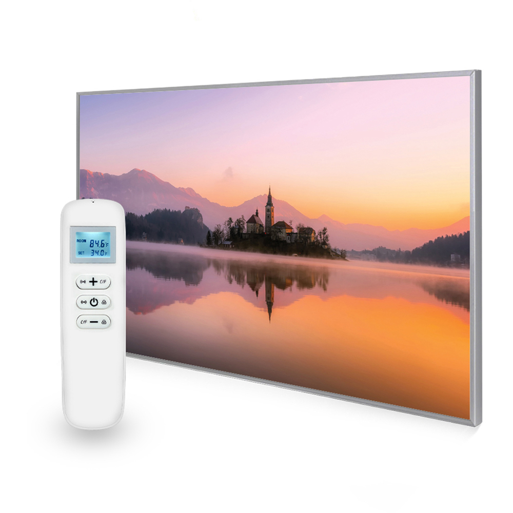 Mirrorstone Nexus Dreamy Lake Image Wi-Fi Infrared Heating Panel 900W 795 x 1195mm Image 2