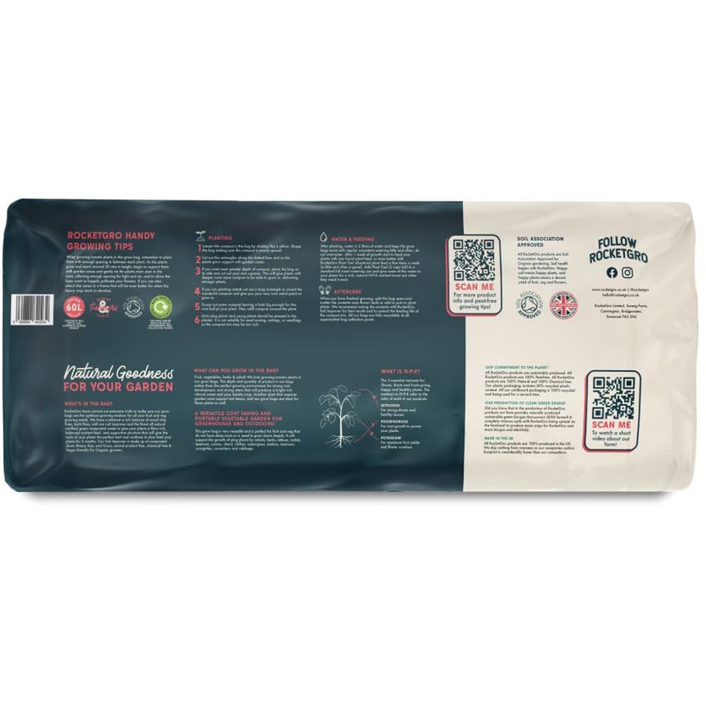 Thompson and Morgan RocketGro Tomato and Veg Planter 60L 2 Pack Image 3