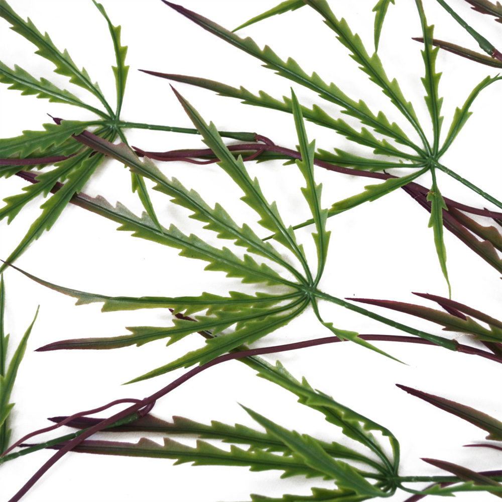 Leaf Acer Fern Foliage Hanging Artificial Plant 3ft Image 2