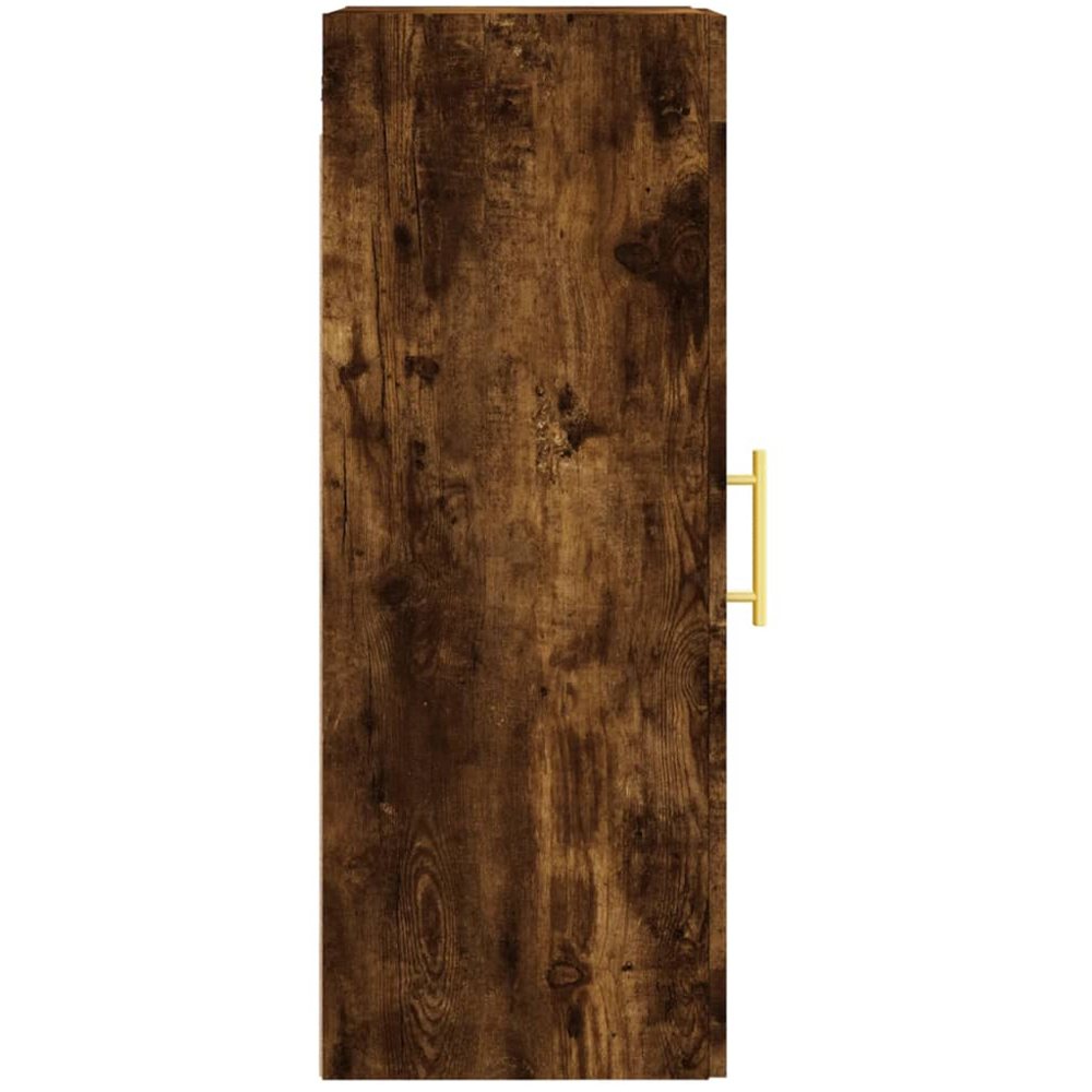vidaXL Single Door Smoked Oak Wall Mounted Cabinet Image 8