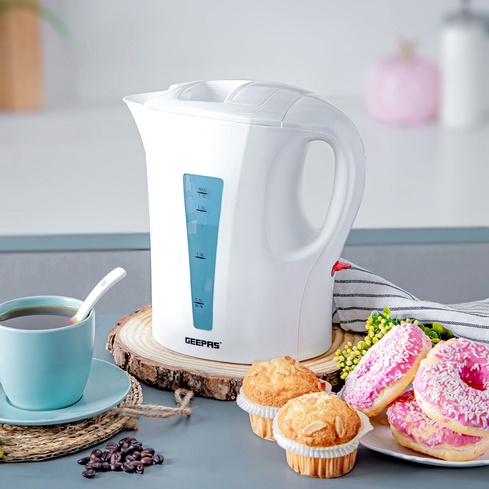 Geepas GK38029UK-WT White 1.7L Cordless Kettle 2200W Image 2