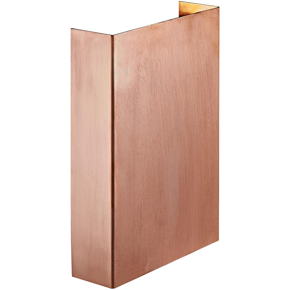 Nordlux Fold 15 Copper Magnetic Shade Garden Wall Light Image 1