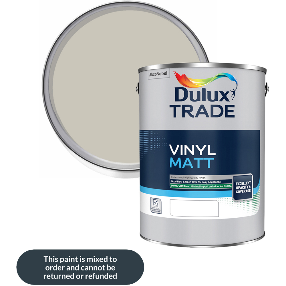 Dulux Trade Knotted Twine Walls and Ceilings Vinyl Matt Paint 5L Image 1
