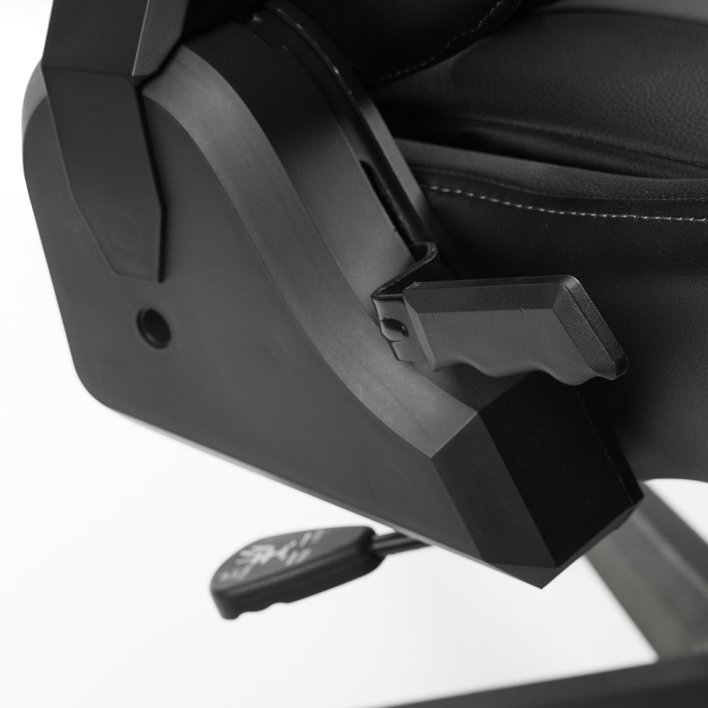 Julian Bowen Meteor Black Faux Leather Gaming Chair Image 7