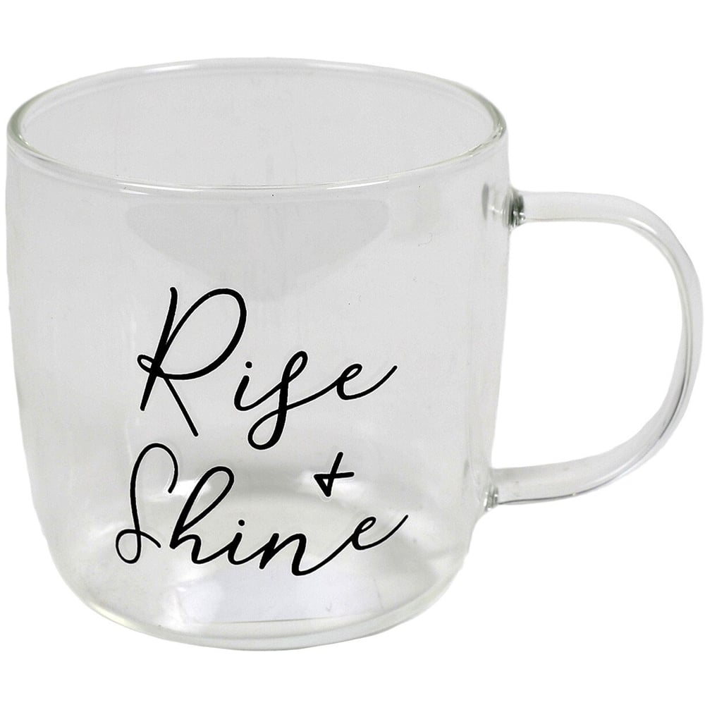 Rise and Shine Borosilicate Glass Mug Image