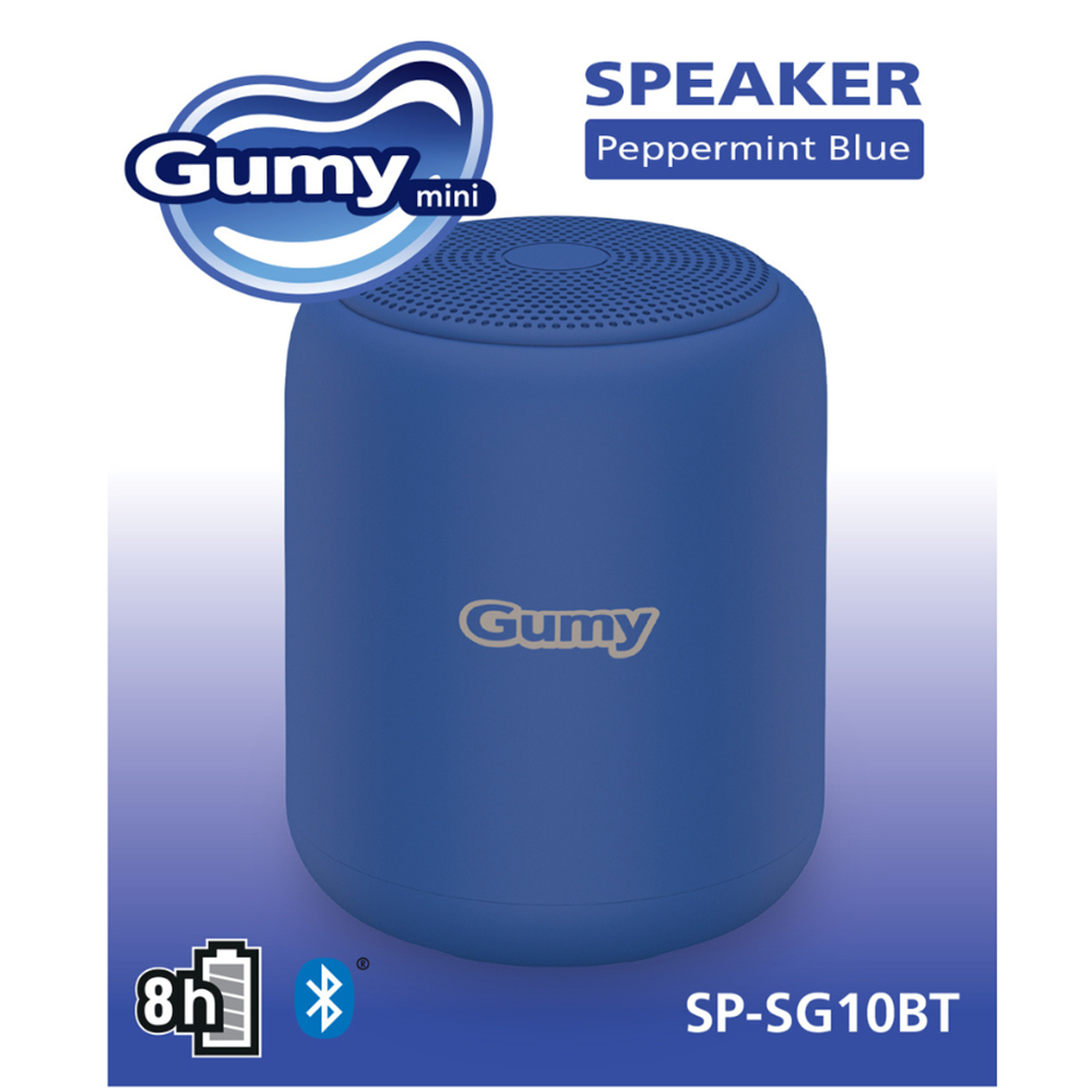 Gumy Blue Portable Wireless Bluetooth Speaker 5W Image 4
