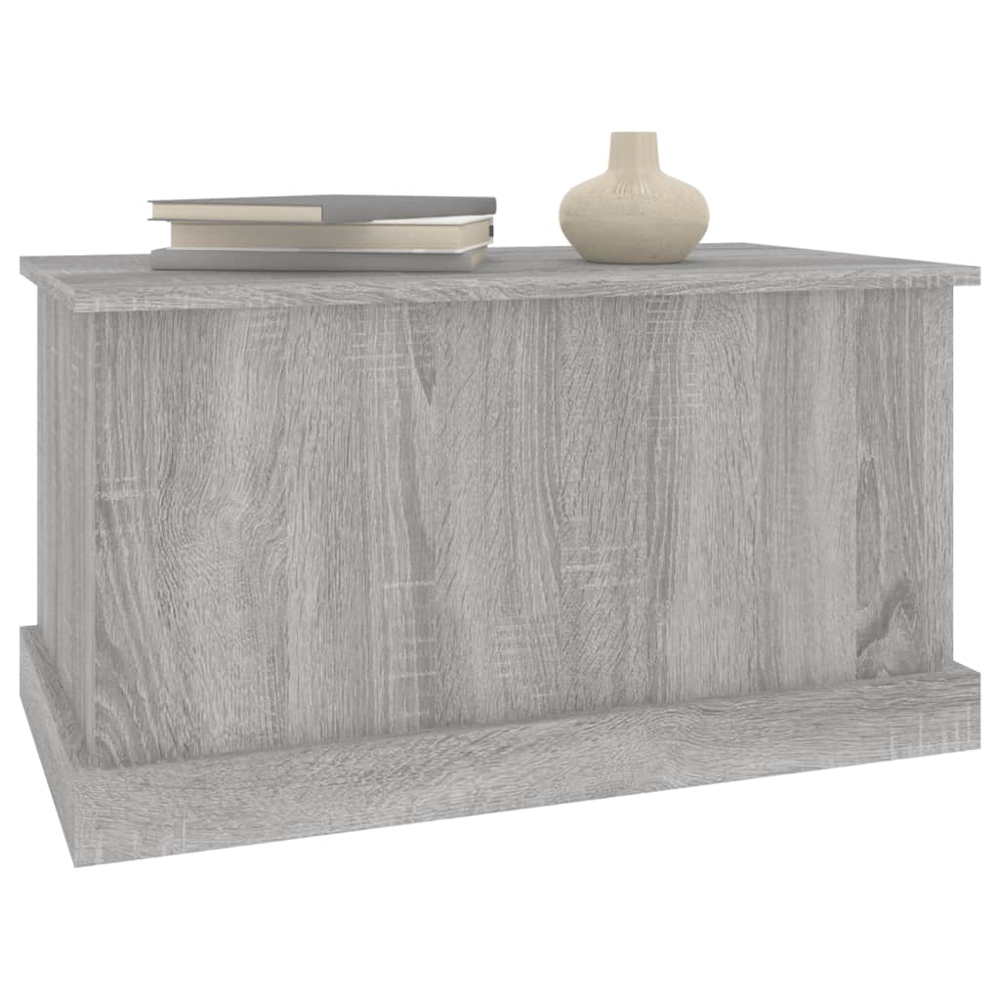 vidaXL Grey Sonoma Oak Storage Box Image 4
