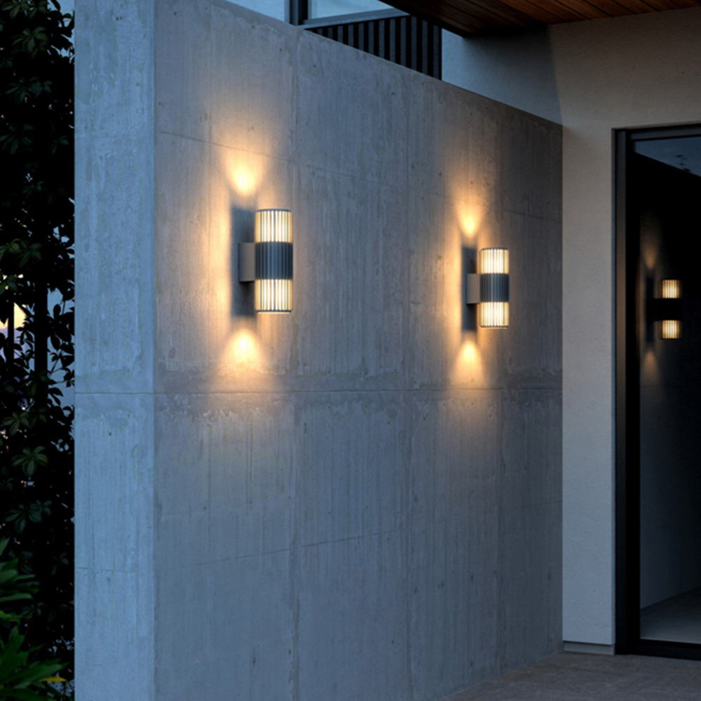 Nordlux Aludra Seaside Anthracite Double Wall Light Image 5