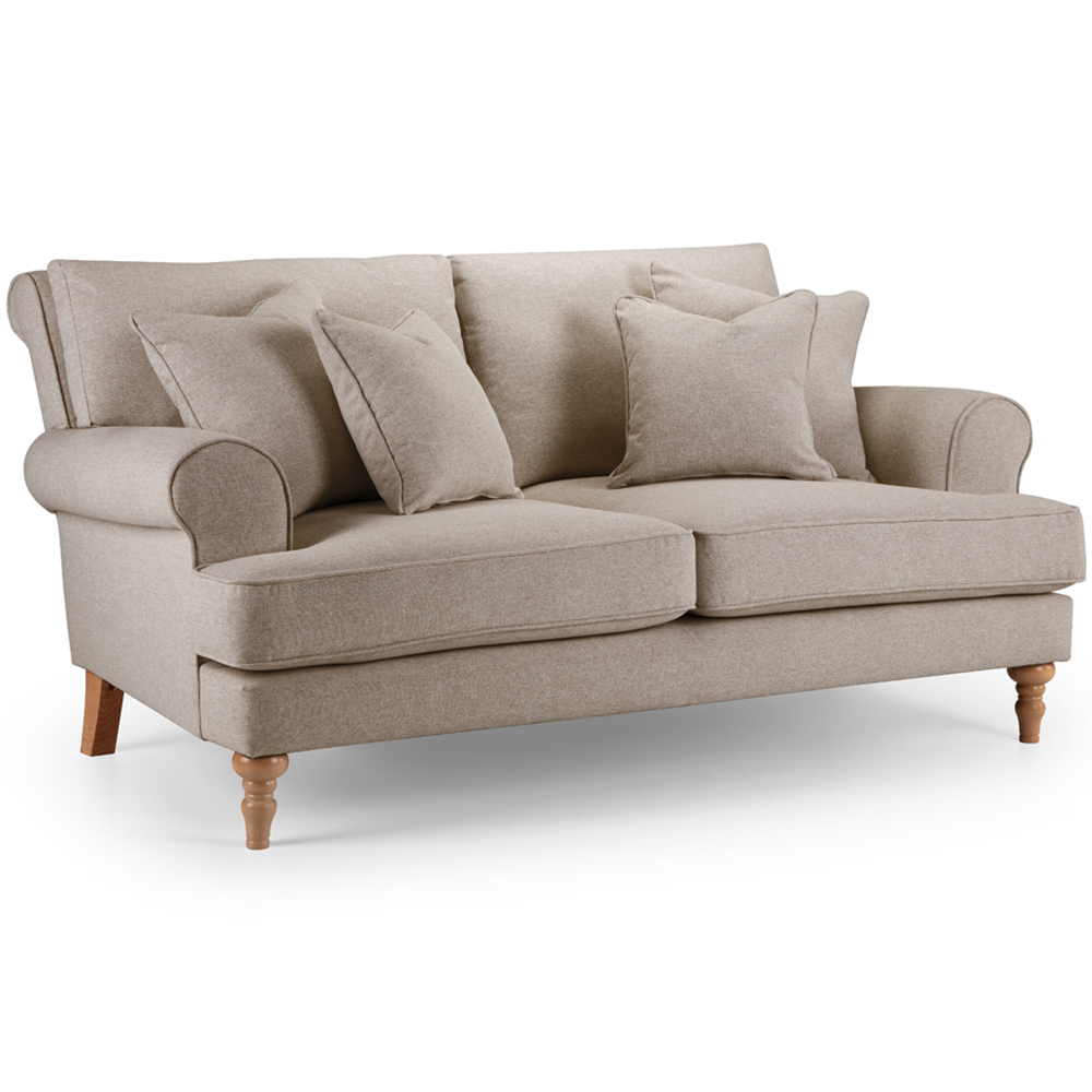 Eastwood Faro 2 Seater Small Beige Sofa Image 2