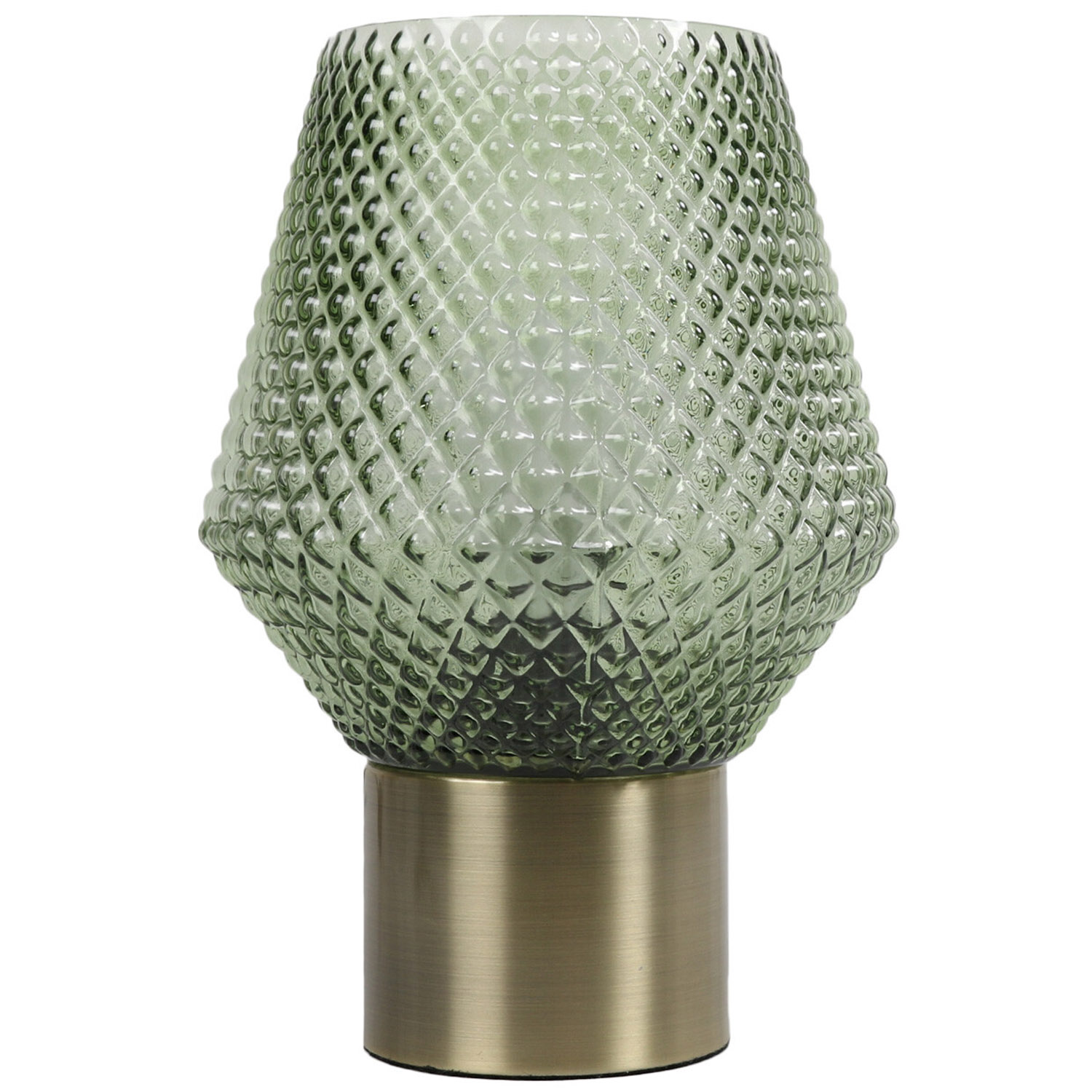 Juniper Green Glass Table Lamp Image 1