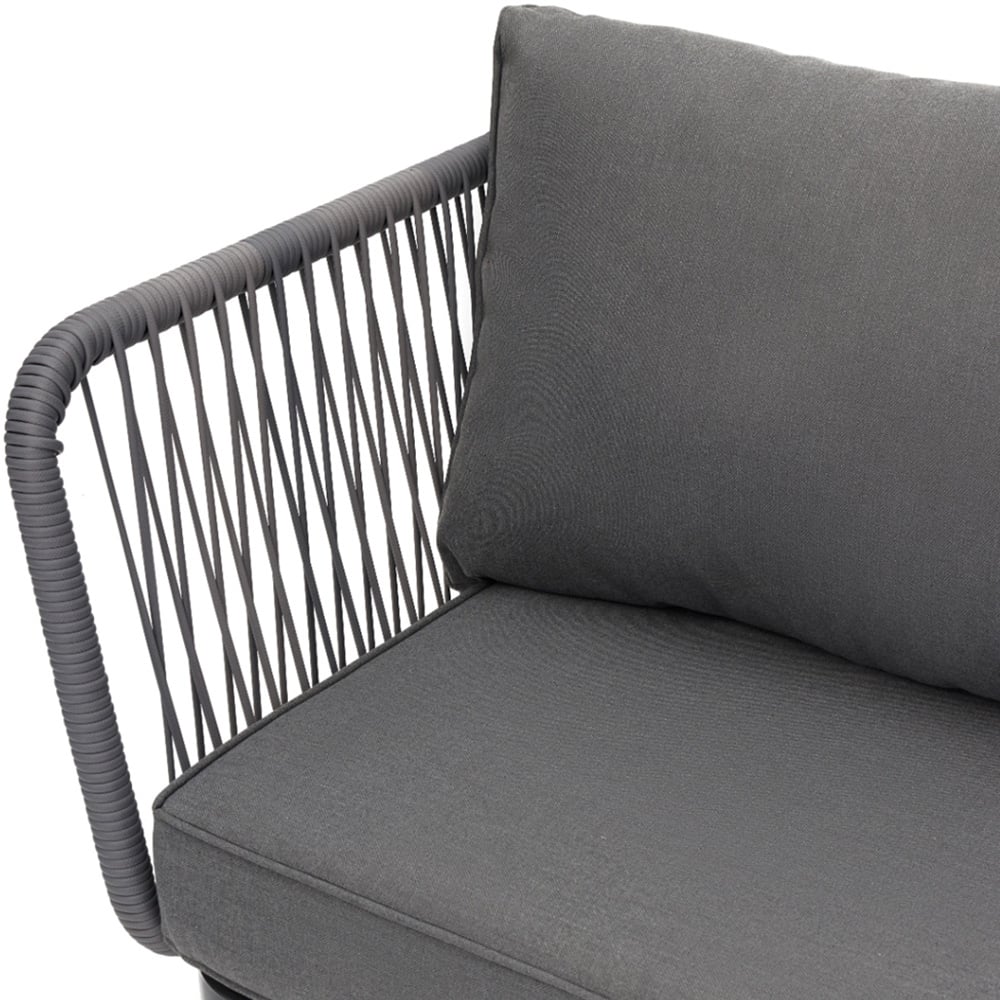 Home Detail Capri 8 Seater Grey Wicker Sofa Set Image 9