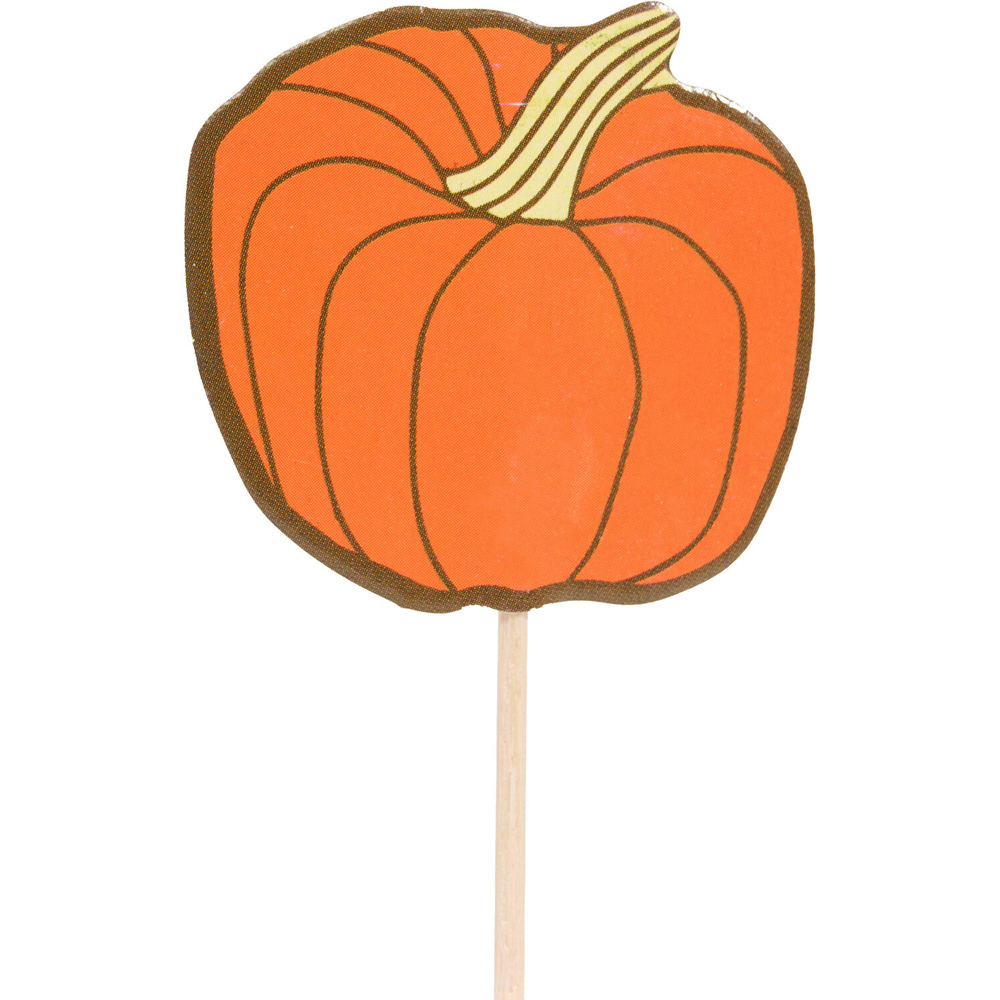 Pumpkin Cupcake Cases with Toppers Image 8