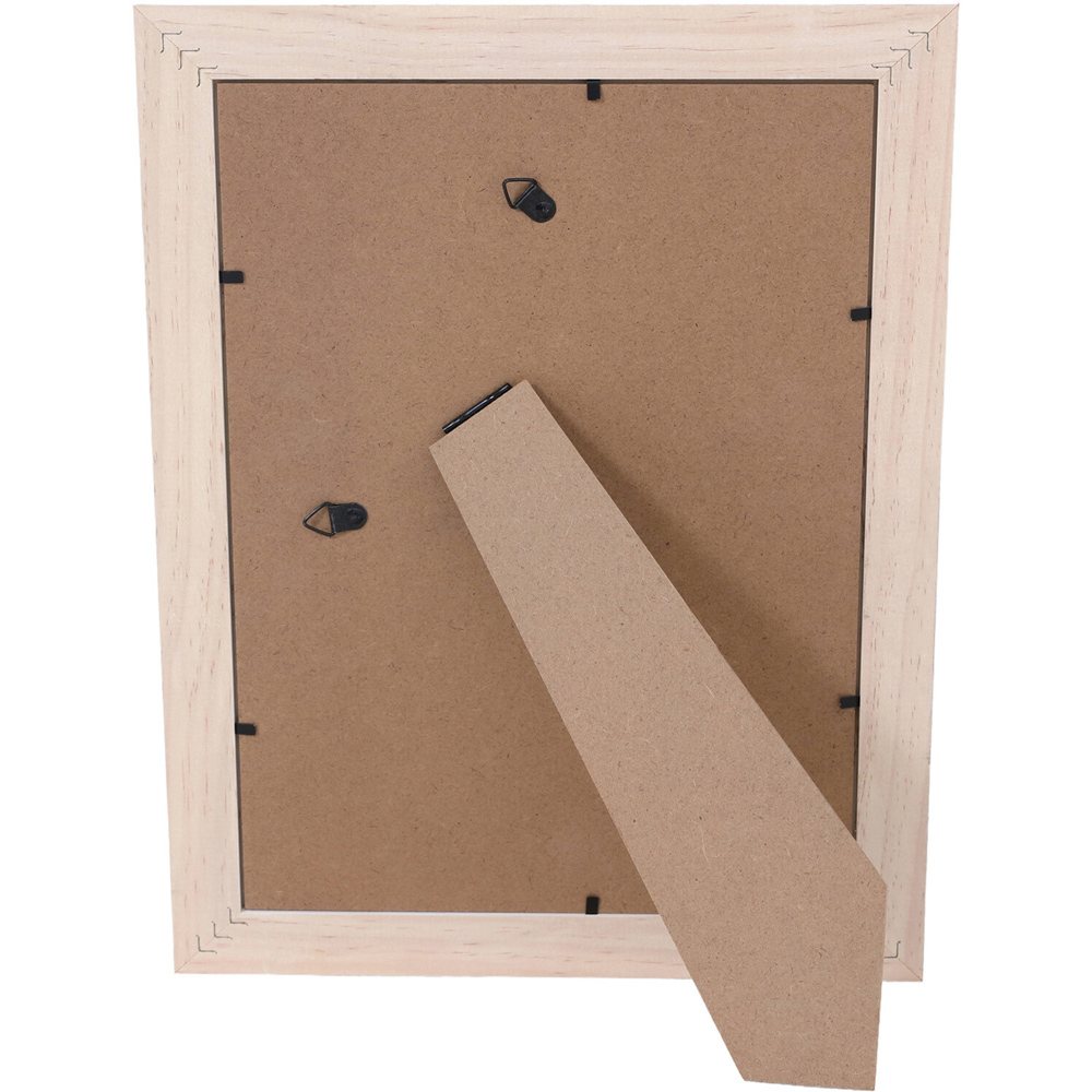 Hawthorn Wooden Plain Photo Frame White A4 Image 3