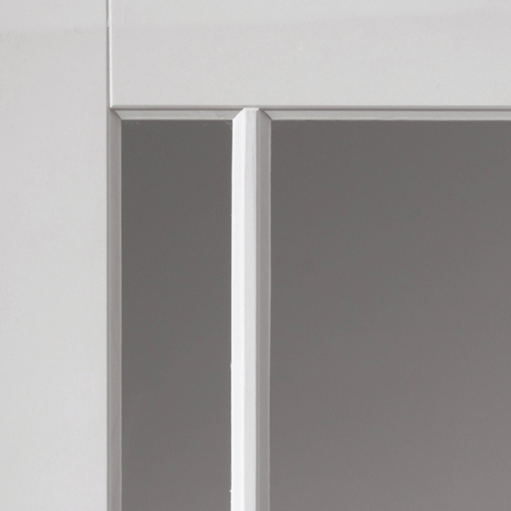 JB Kind Trinidad Classic White Glazed Internal Door 1981 x 686mm Image 3