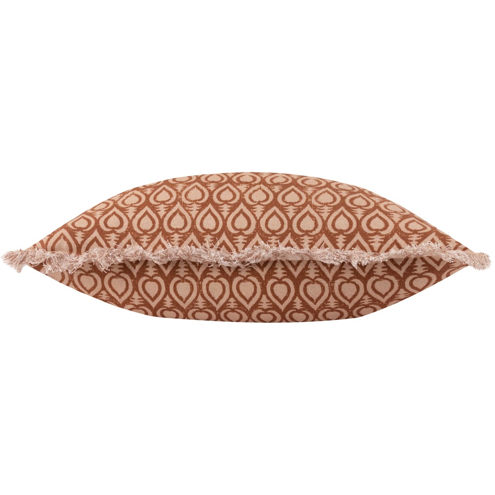 Yard Georgi Pecan Fringed Cushion Image 3