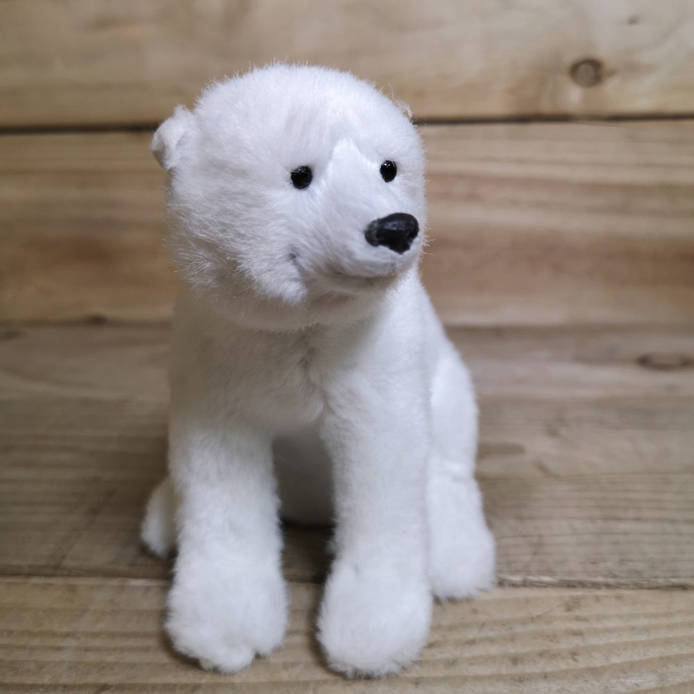 Samuel Alexander White Sitting Polar Bear Christmas Ornament Image 2