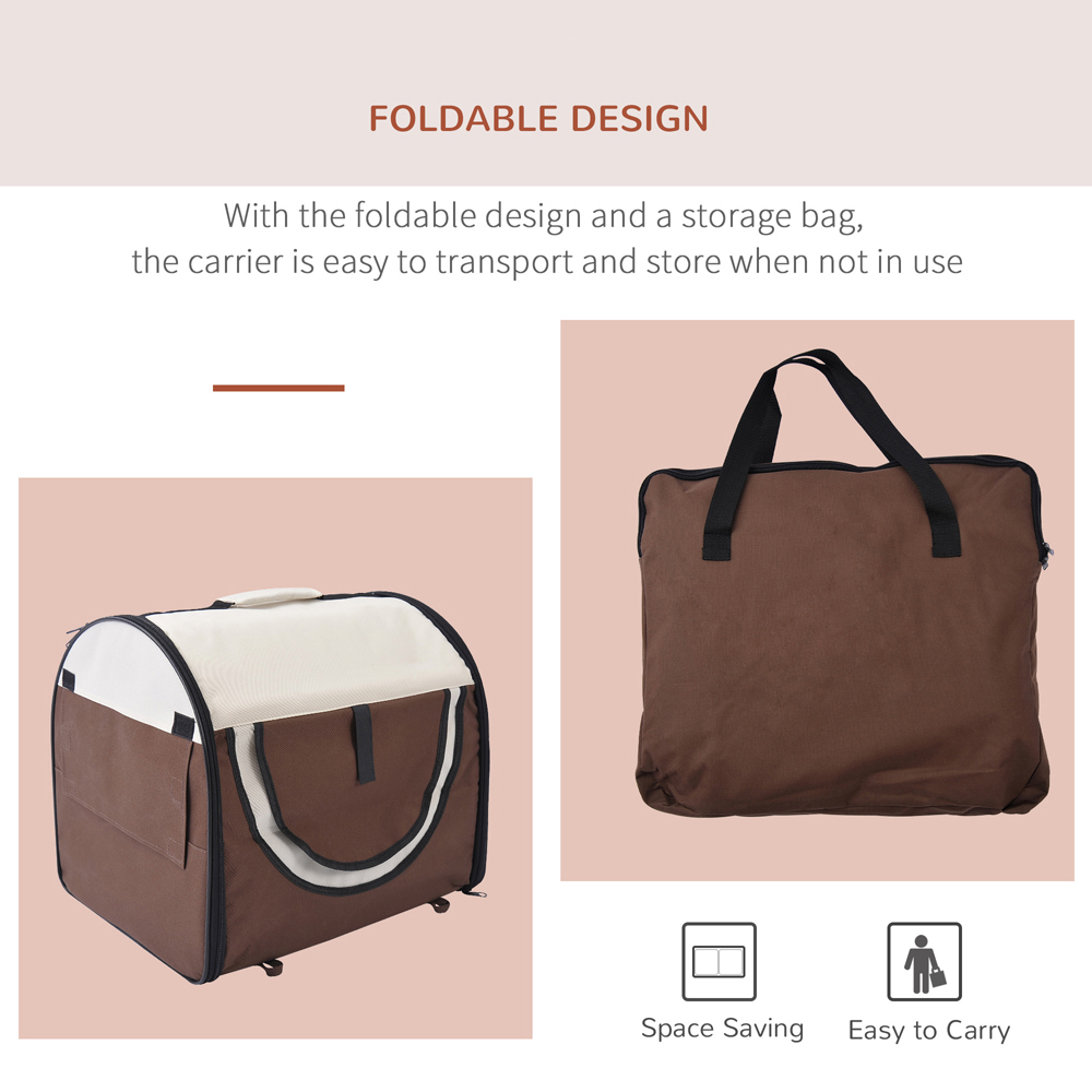 PawHut Foldable Pet Carrier 46cm Image 5