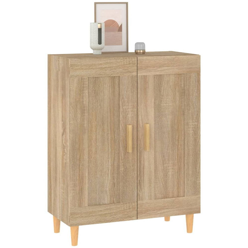 vidaXL 2 Door Sonoma Oak Sideboard Image 5
