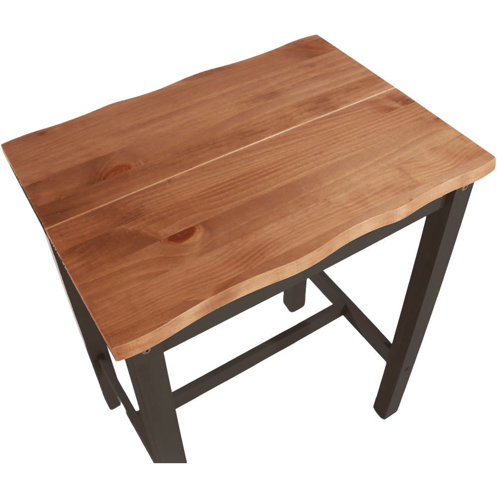 Core Products Corona 2 Seater High Breakfast Table Set Black Image 3