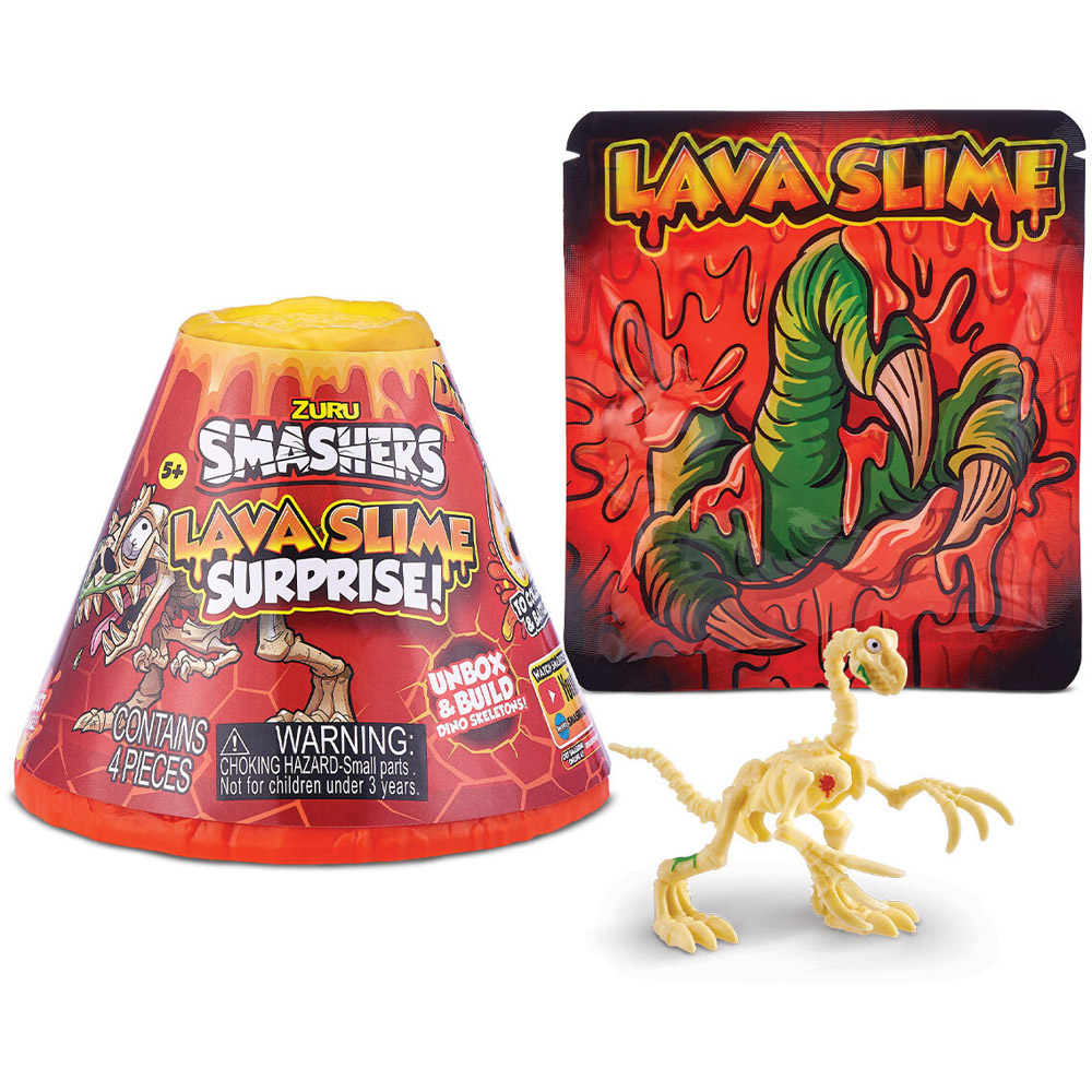 Single Zuru Smashers Lava Slime Surprise Volcano in Assorted styles Image 10