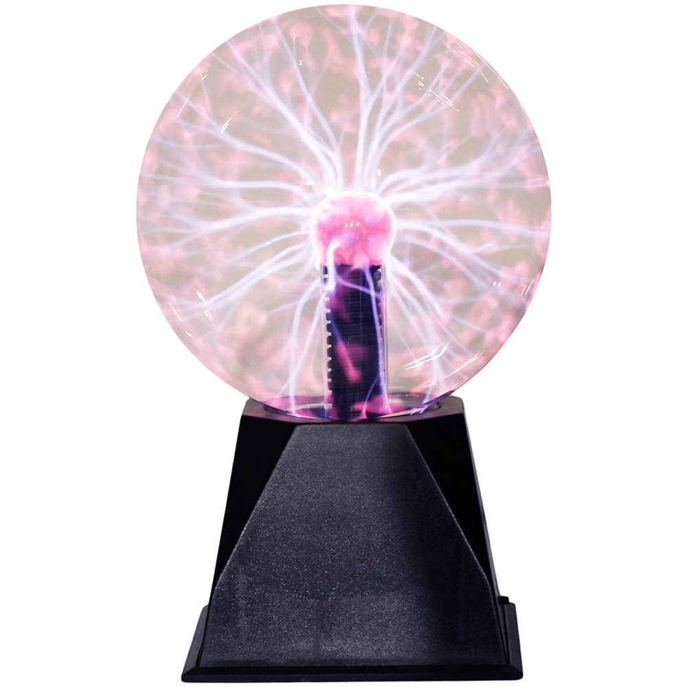 ValueLights Pixo Retro Plasma Touch Globe Ball Lamp Image 1