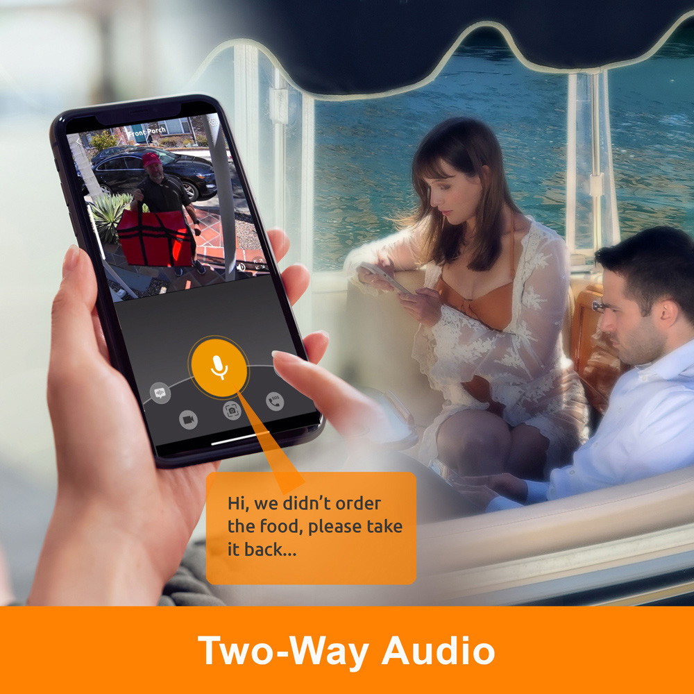 Toucan Pro Wireless Video Doorbell with Radar Motion Detection Image 6
