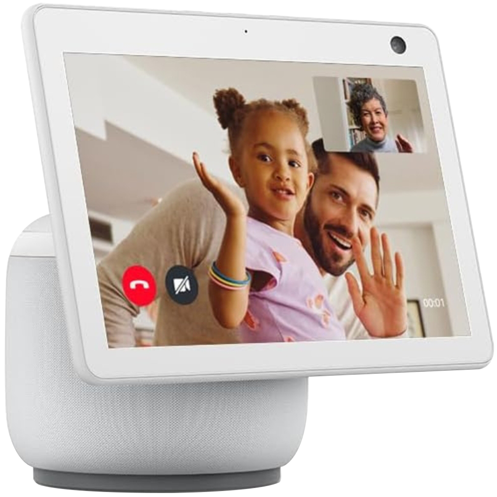 Amazon 3rd Generation 10 inch Echo Show Smart Speaker Glacier White Image 2