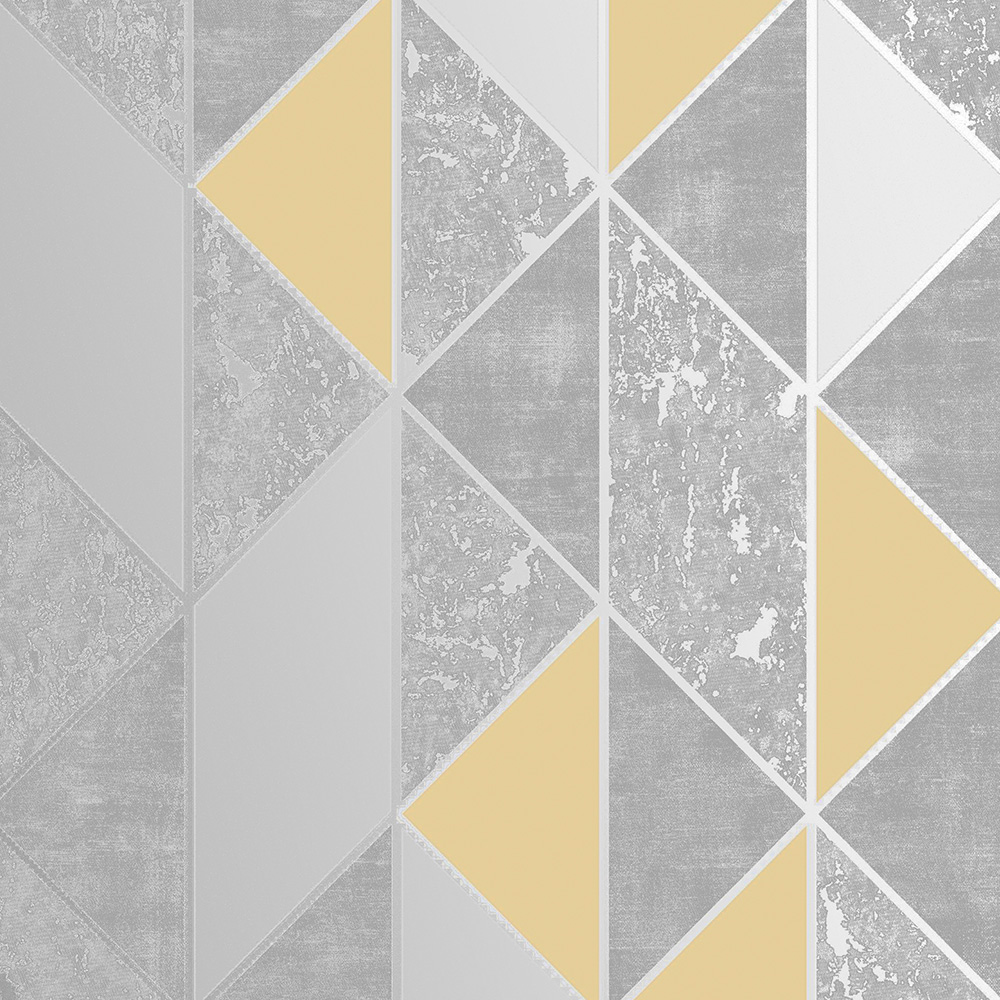 Superfresco Easy Milan Geo Yellow Wallpaper Image 1