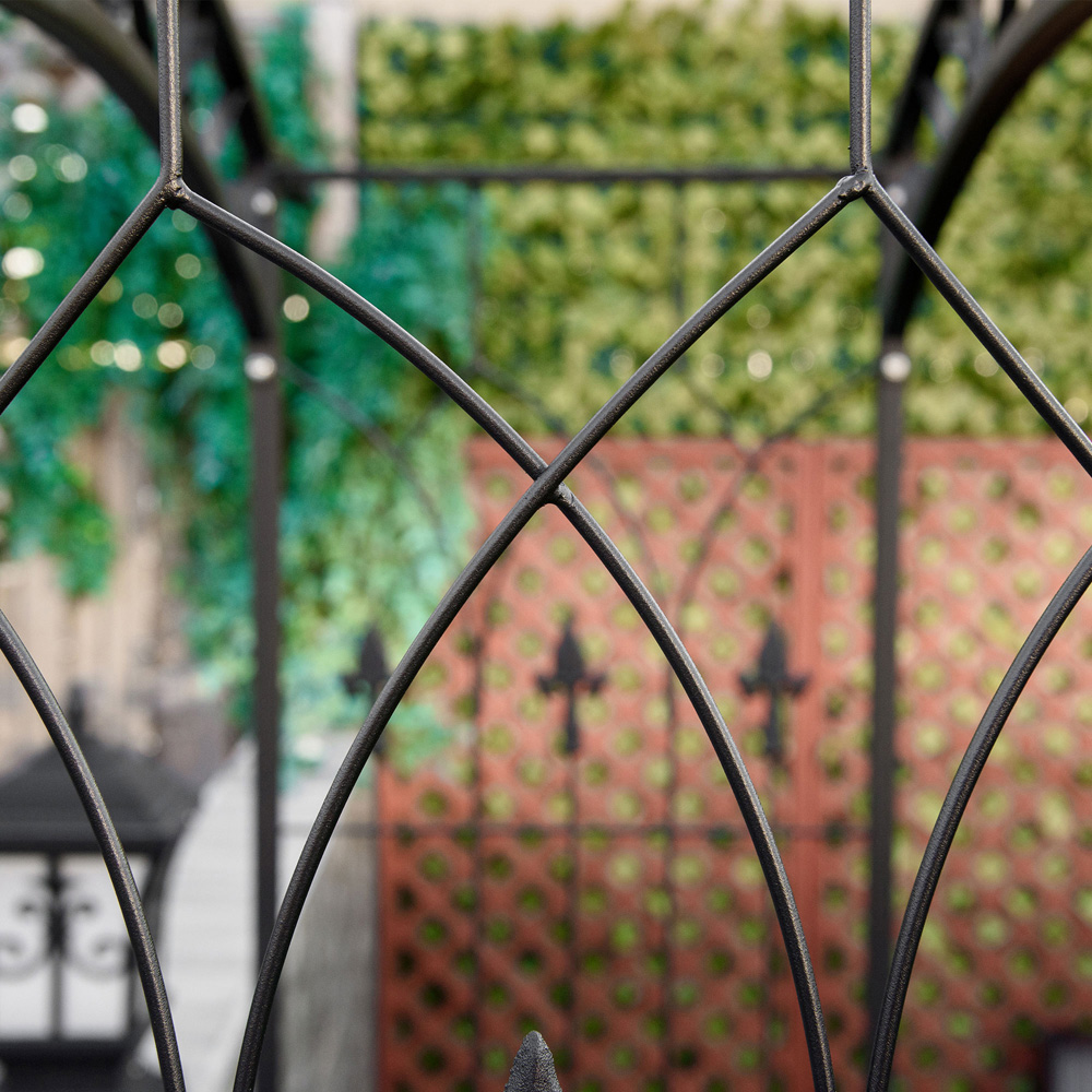Outsunny 7 x 4ft Metal Garden Arch Image 6