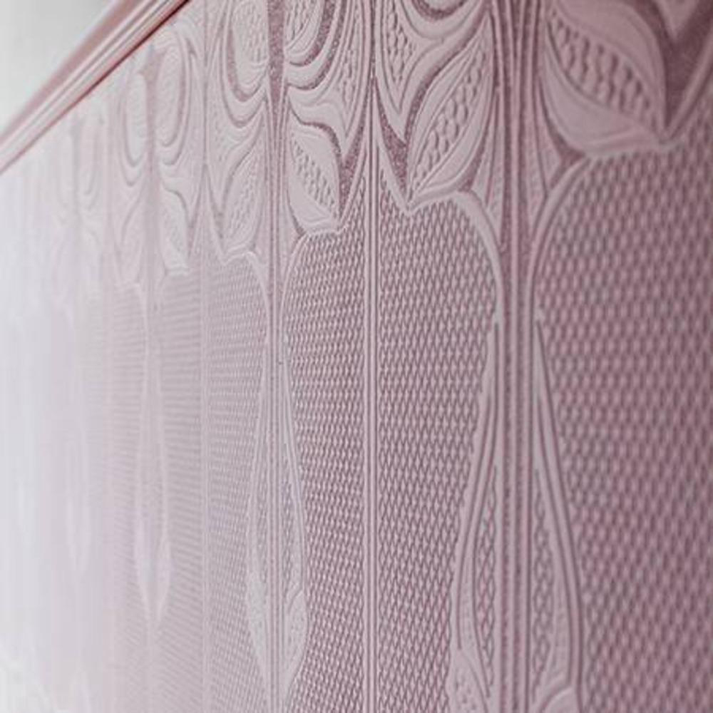 Anaglypta Nouveau Gothic Dado Panel White Wallpaper Image 3