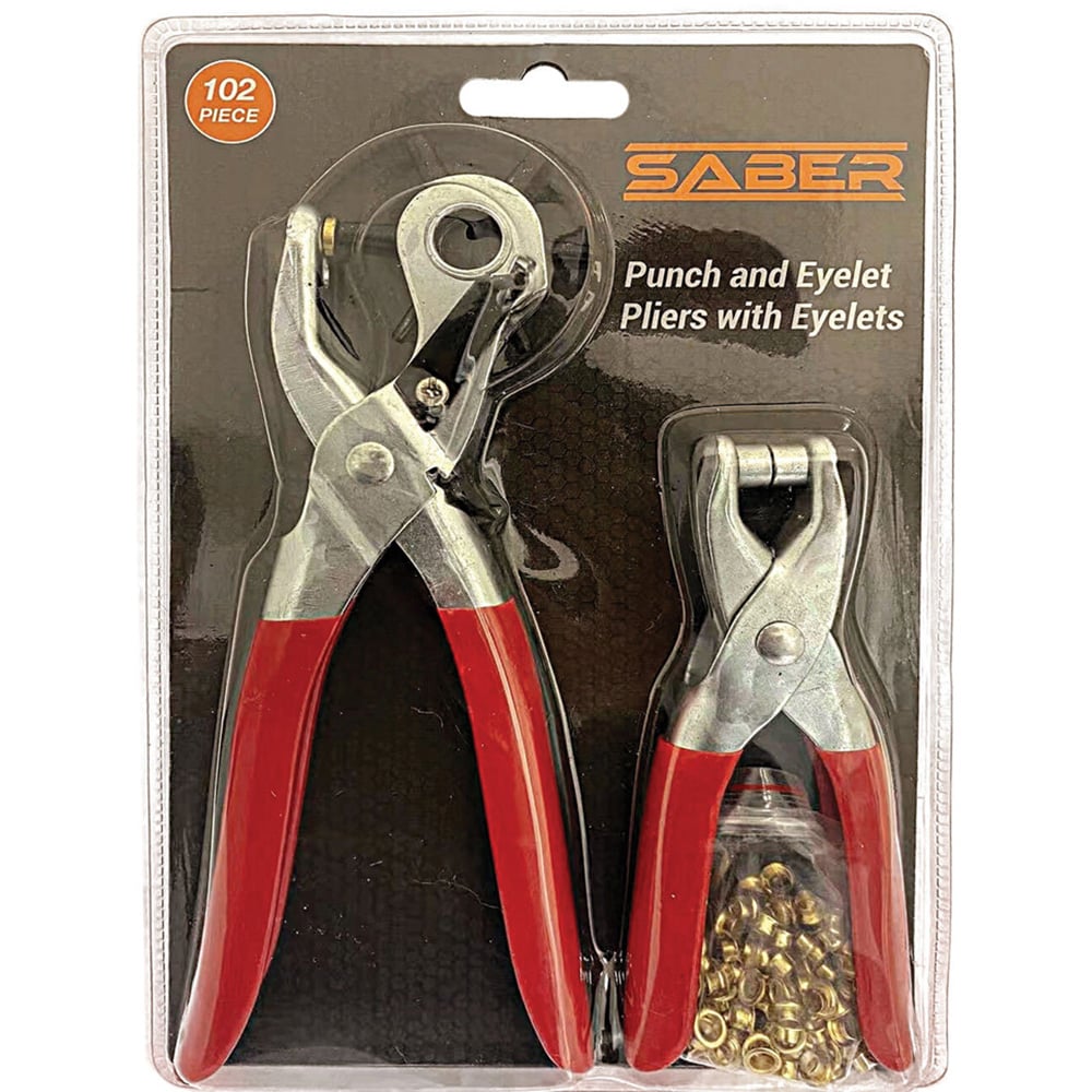 Saber Punch and Eyelet Pliers Set Image