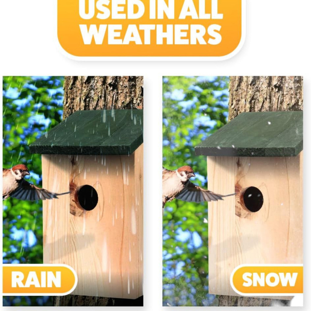 Marco Paul Wooden Bird Nesting Box 2 Pack Image 5