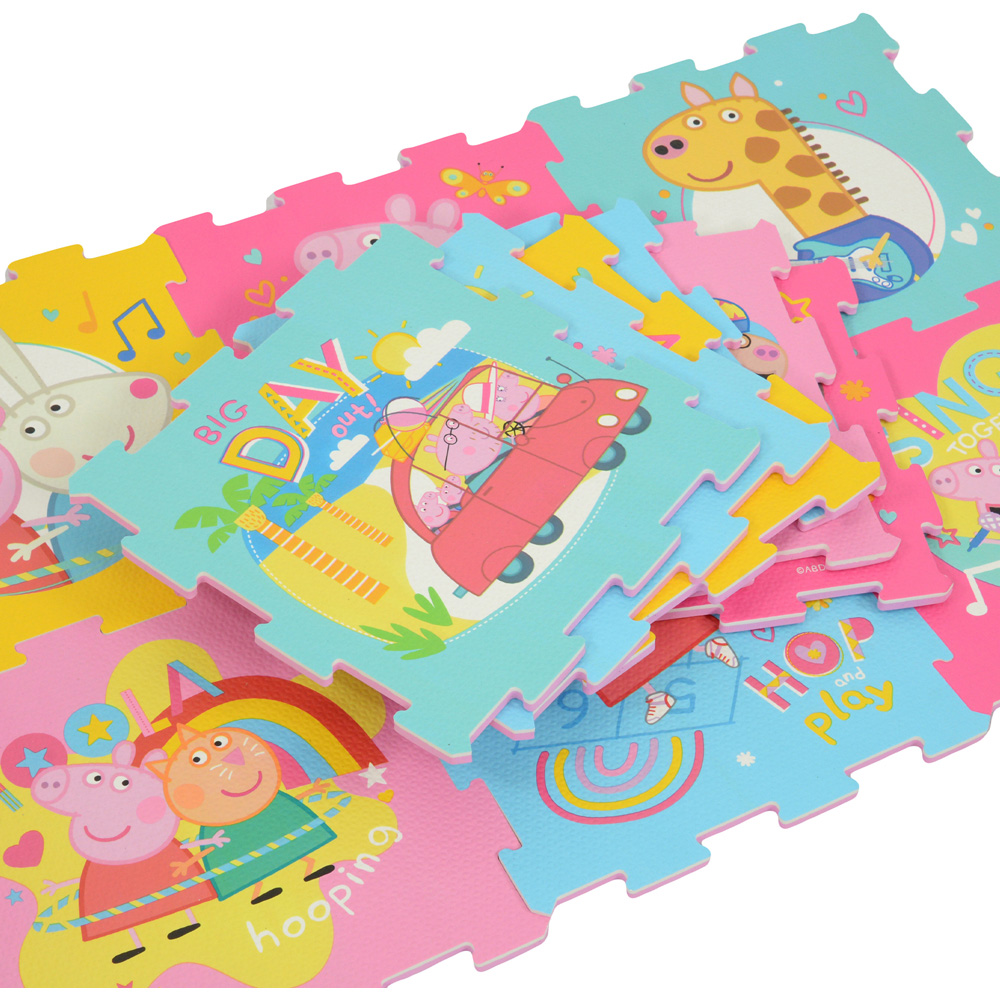 MoVe Peppa Pig 12 Piece EVA Playmat Image 4