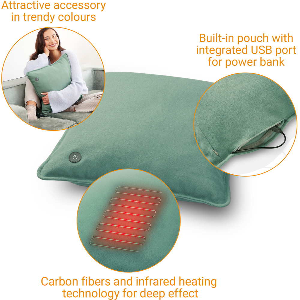 Medisana HC 250 Green Interior Heated Cushion Line Image 3