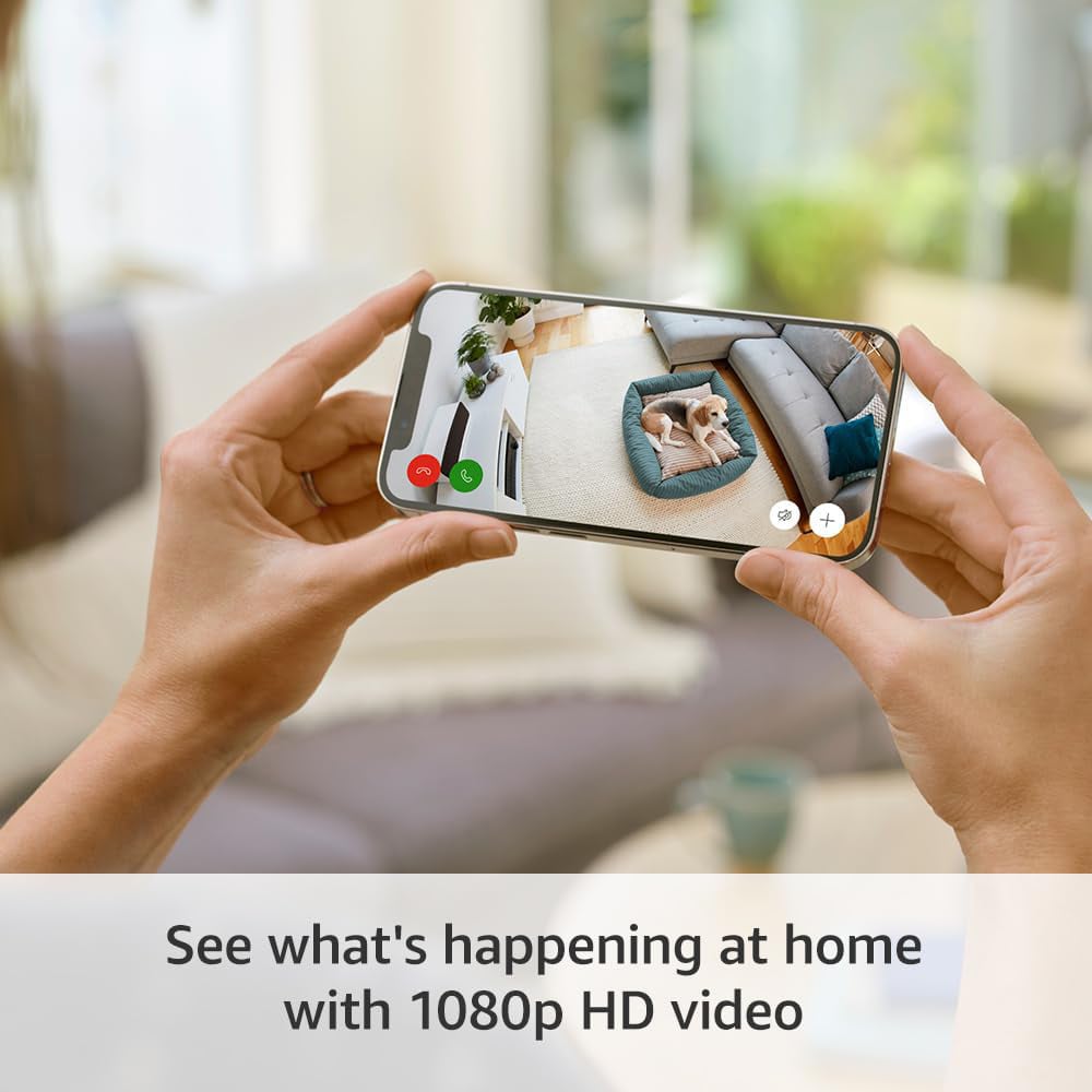 Ring White 2nd Generatio Smart Security Indoor Camera with Wi-Fi Image 6