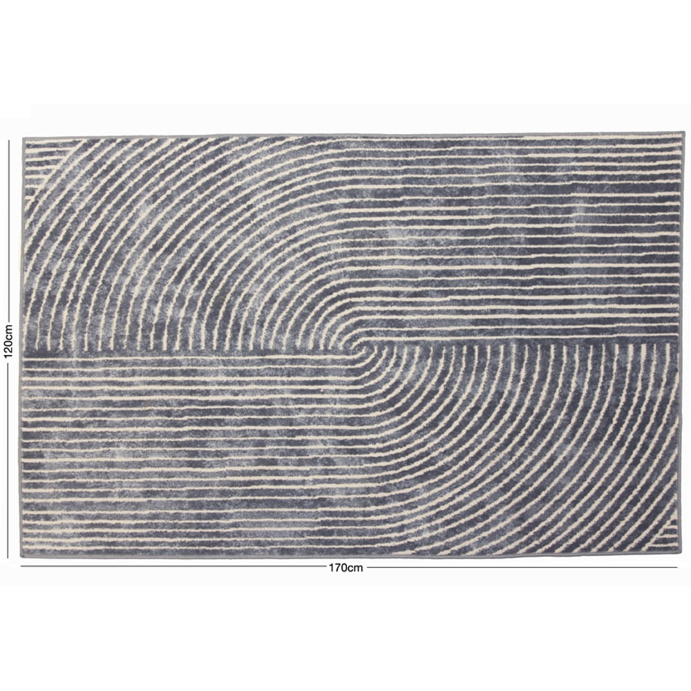 Eselle Muse Zen Navy Rug 120 x 170cm Image 7