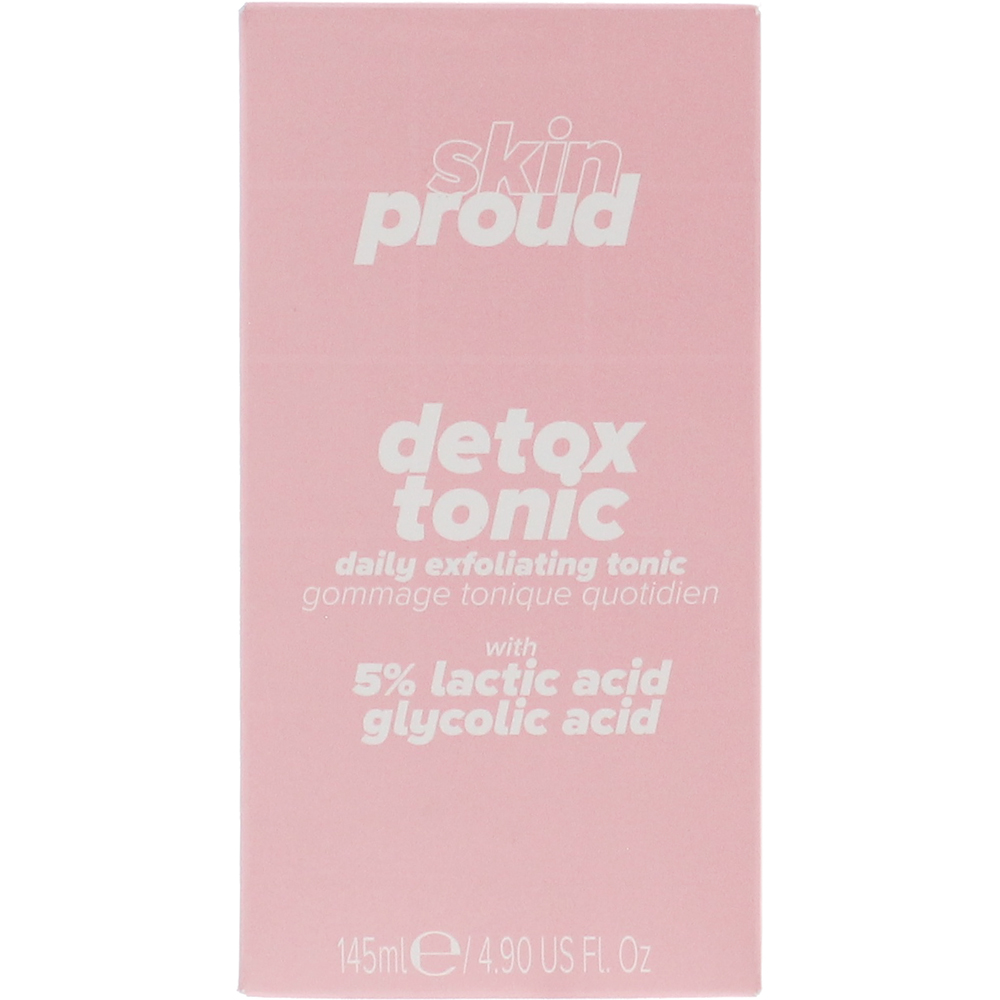 Skin Proud Detox Tonic Exfoliating Tonic 145ml Image 3