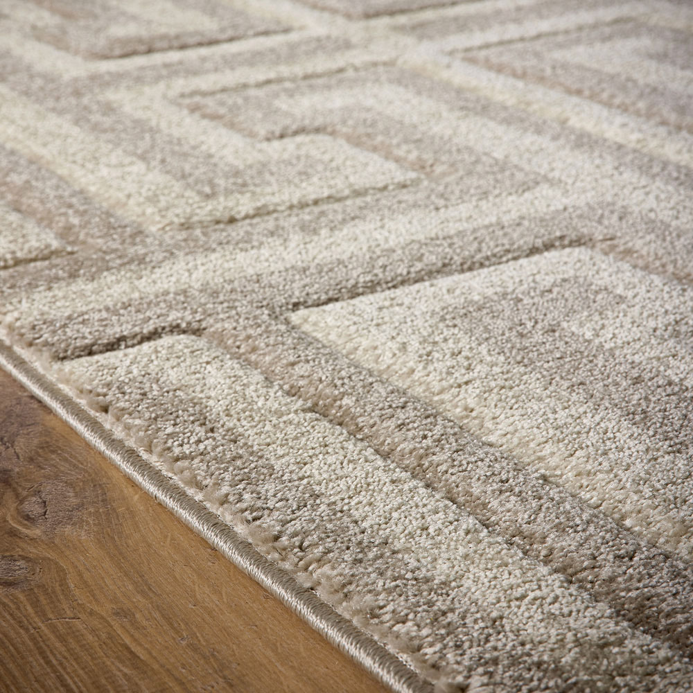 Origins Greek Key Beige Light Vision Rug 80 x 150cm Image 4